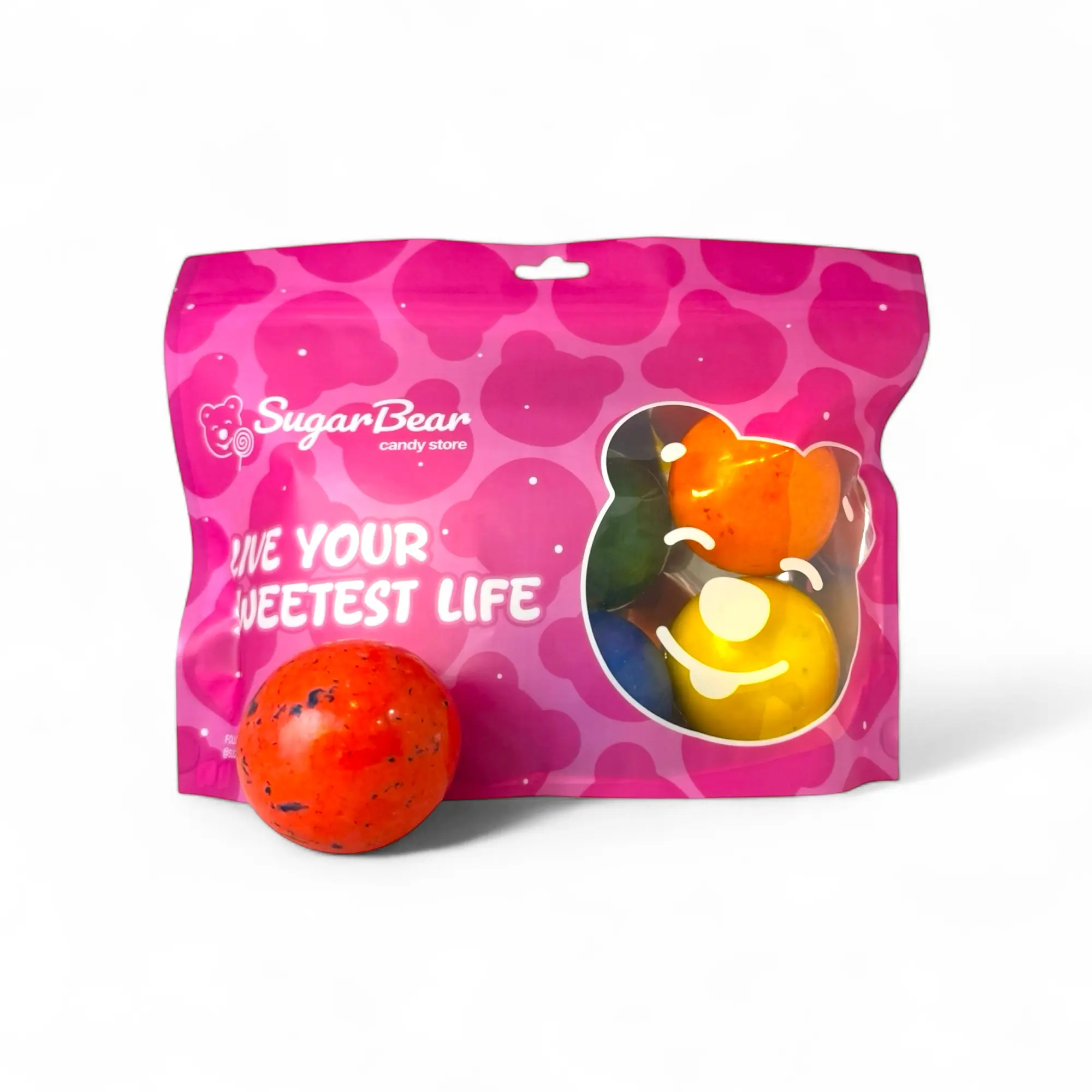Giant Jawbreakers - Extra Hard Long-Lasting Candy Balls for Teens & Candy Lovers -