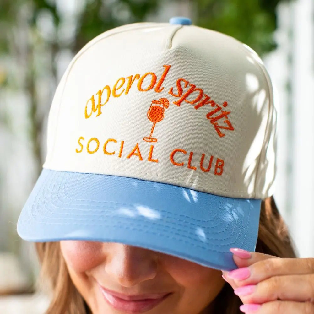 'Aperol Spritz Social Club' Snapback Trucker Hat 'Aperol Spritz Social Club' Snapback Trucker Hat