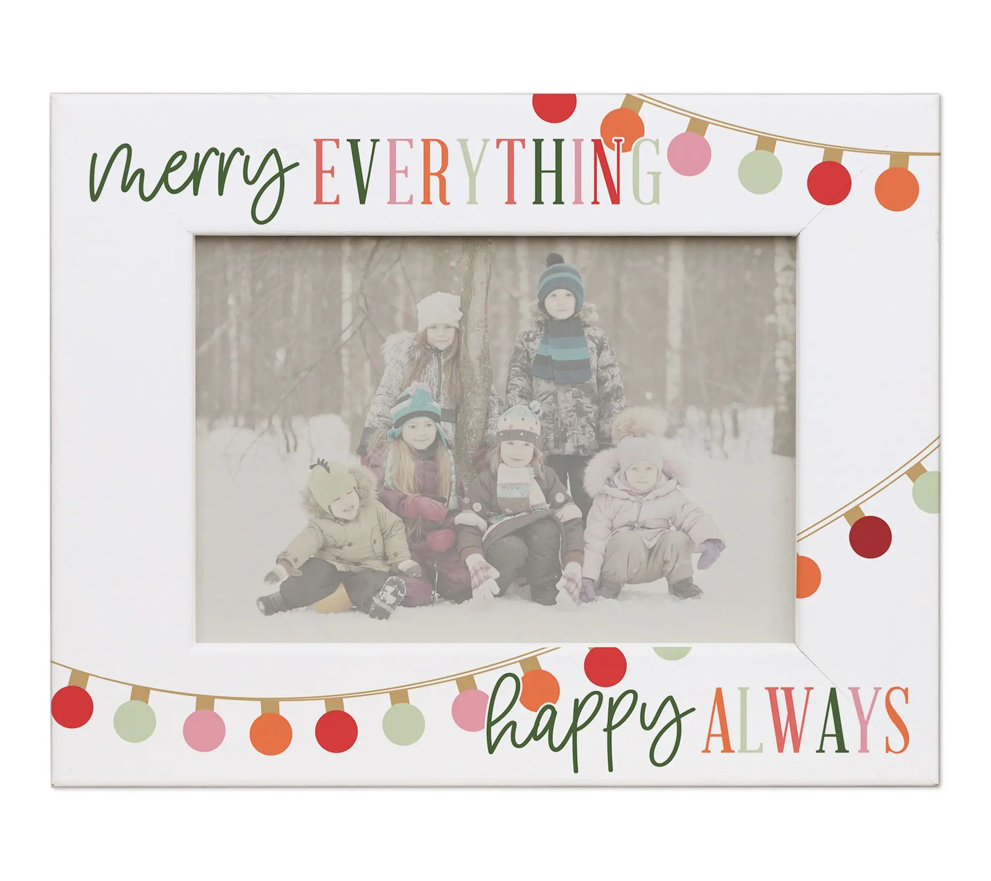 Sincere Surroundings 9.25" Merry Everything Framed Moment