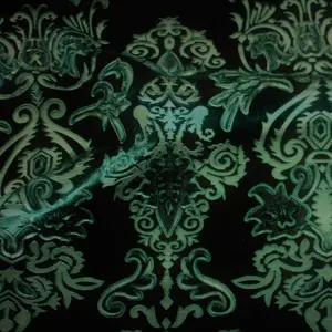 Royalty Embossed Stretch Velvet Fabric | Blue Moon Fabrics