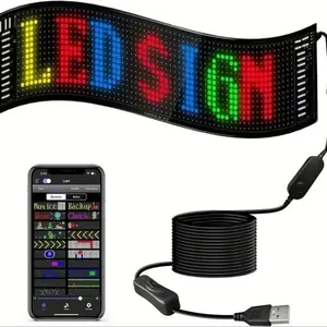 RGB LED Matrix Pixel Car Light