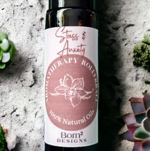 Aromatherapy Rollerballs Multiple Scents Aromatherapy Stress & Anxiety Sleepytime Balanced Mind Arthritis PMS Menopause Almond oil Therapeutic Treatment