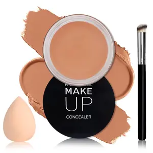 Dark Circles Under Eye Concealer,Under Eye Brightener Concealer for Dark Circles,Full Coverage Concealer Makeup for Mature Skin,Waterproof Corrector de Ojeras（06 Tan）