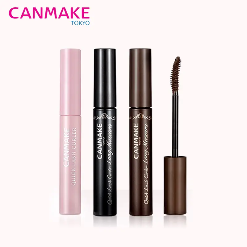 CANMAKE Quick Lash Curler - Waterproof, Curl-boosting, Non-smudging Mascara