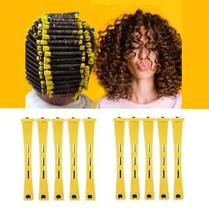 10pcs Large Size Hair Rollers With Clips, Hair Rollers Hair Curlers, Rollers, Curlers For Long Hair Thick, Self-Gripping Curler Suitable For Long/Medium/Short Hair And Bangs, DIY Hair Curling Tool, 1pc