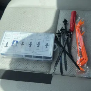 975Pcs Car Push Retainer Clips & Auto Fasteners Assortment 33 Most Popular Sizes Bumper Fender Rivets with Cable Ties Removeclip removal plier br ， clip removal plier br pitman，Plastic Car Clips Fastener Kit
