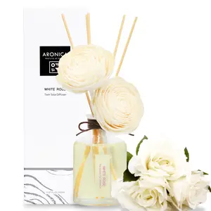 Aronica Twin Sola Diffuser 160ml - White Rose