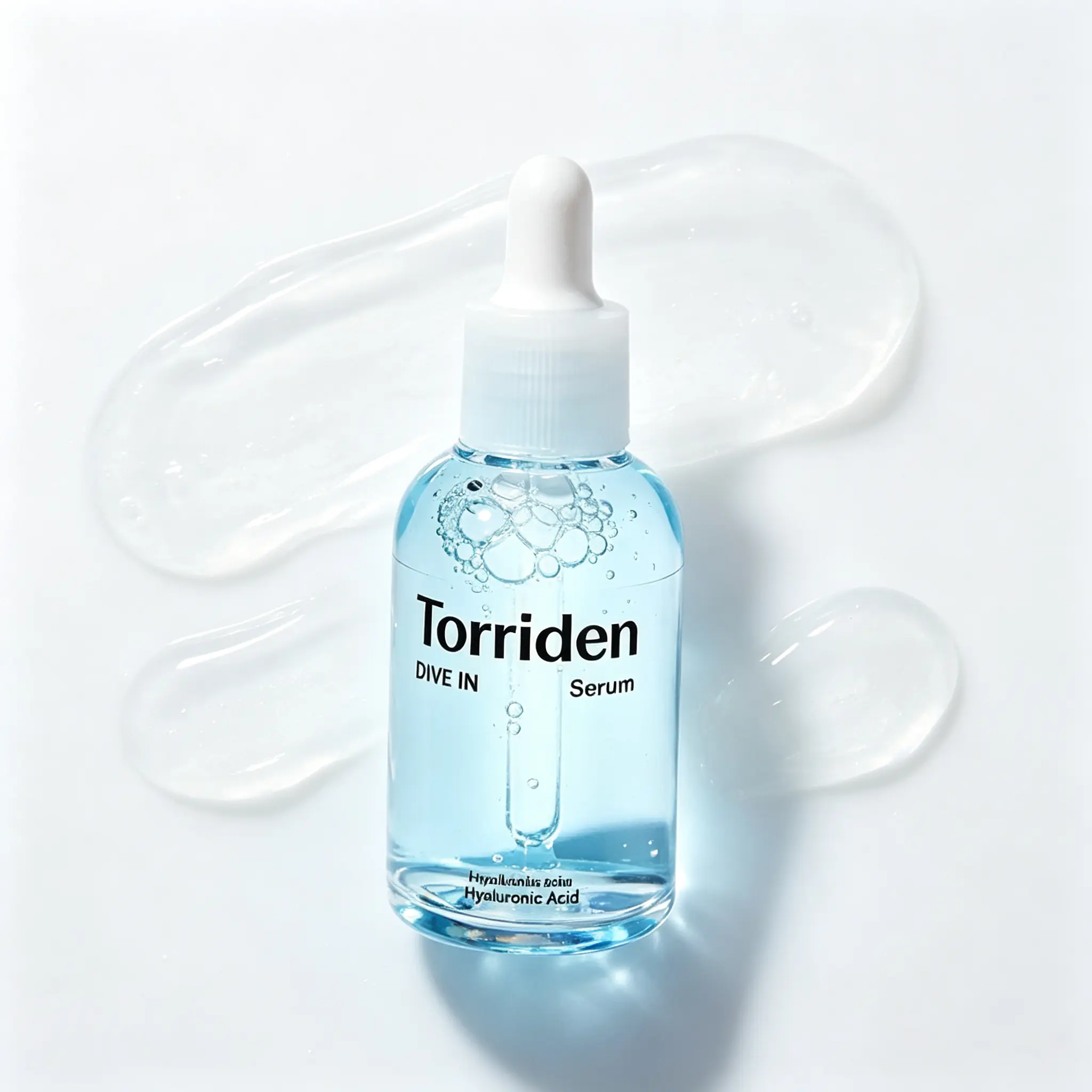 Torriden DIVE-IN Low-Molecular Hyaluronic Acid Serum 50mL, Lightweight Facial Serum, Gentle Hydrator for Sensitive Skin, Boosts Plump Glowing Complexion