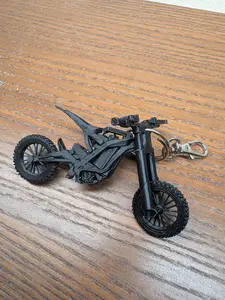 Keychain Surron Light Bee X (3D PRINTED) Scale Electric Dirt Bike Keychain 3D Printed Surron Desk Toy Hotwheels Finger Bike