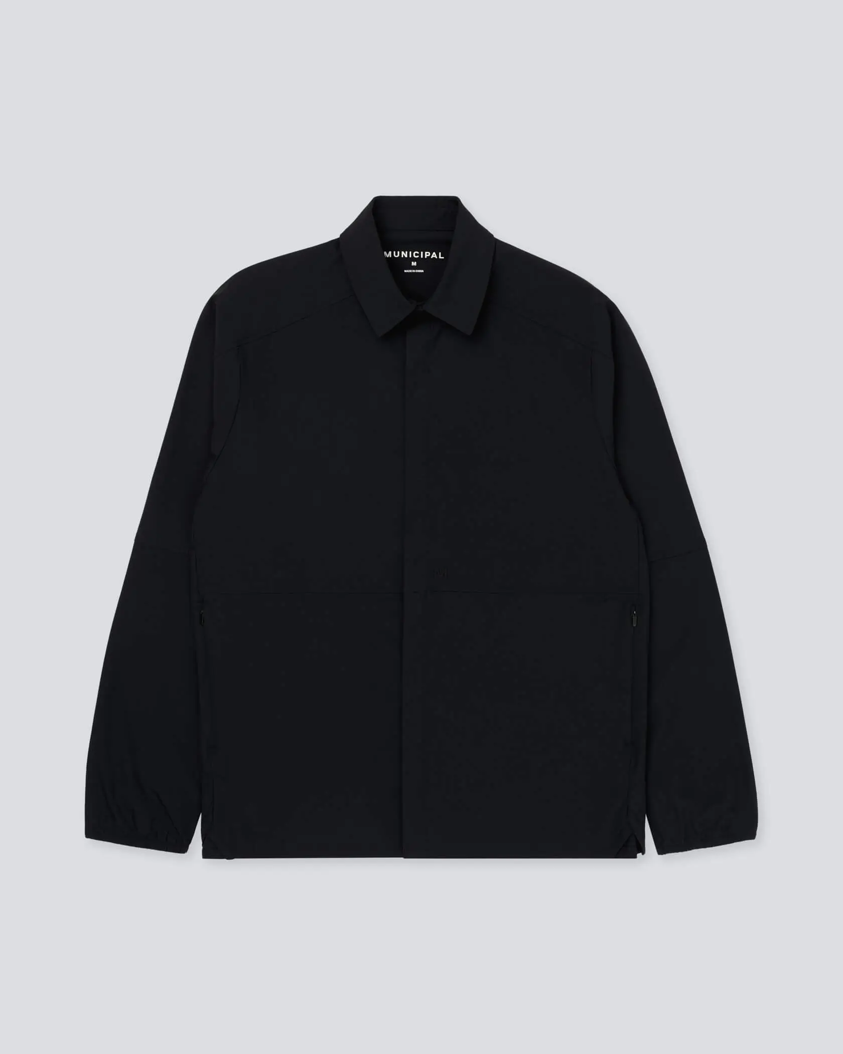 Sportcross Overshirt Stretch Outerwear Menswear Shell Hem Pocket