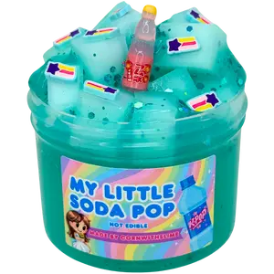 My Little Soda Pop 8oz Slime Jelly Cube Texture Scented Soda