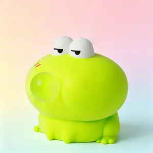 2026 Children's Day Gift Cute Frog Squishy Toy Pop It Bubble Fidget Stress Reliever Viral Squeeze Toy Perfect Kids Birthday Gift