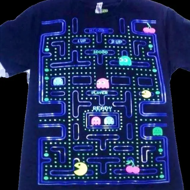 Pac man Neon T-shirt cotton