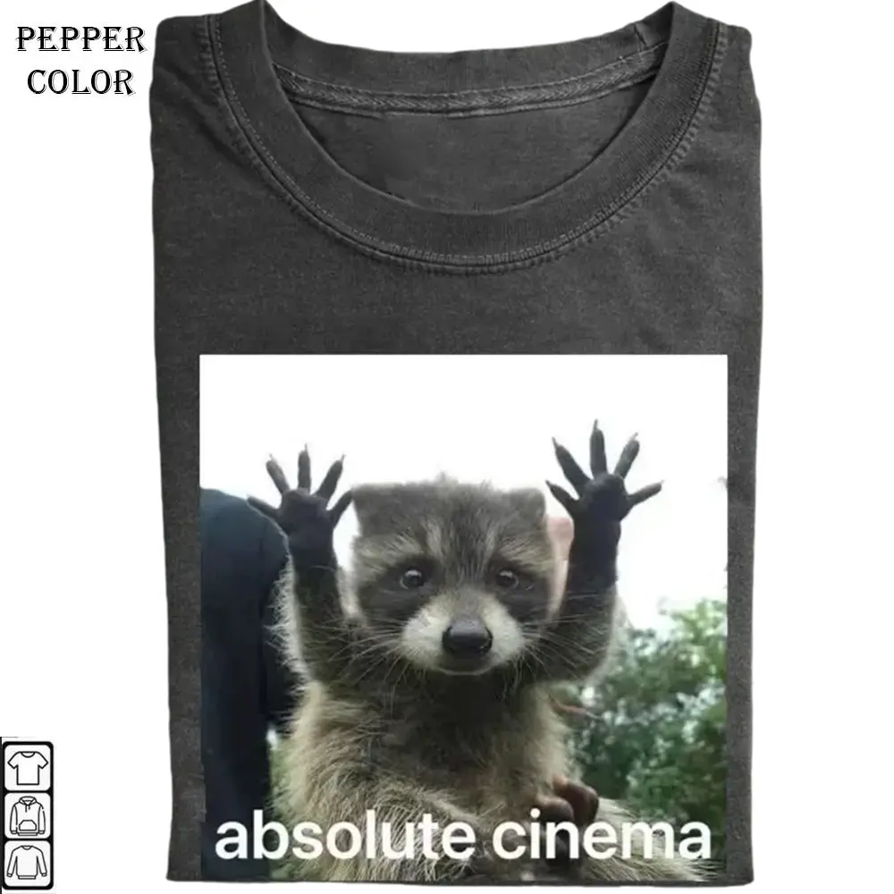 Absolute Cinema Pepper Color T-shirt, Animal Graphic Tee, Nature Aesthetic Shirt, Cute Casual Gift, Trending Shirt
