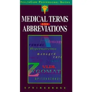USED-Medical Terms and Abbreviations (Healthcare Professional Guides) by Springhouse Corp (Paperback)