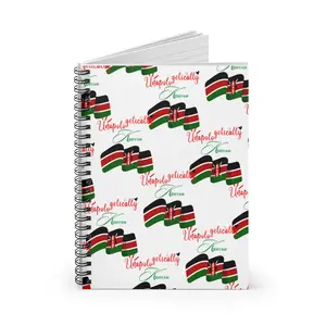 Unapologetically Kenyan Spiral Notebook - Ruled Line