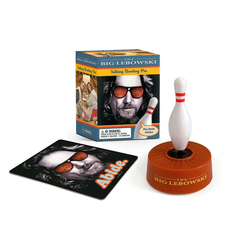 The Big Lebowski Talking Bowling Pin by RP Minis [Novelty Gift]