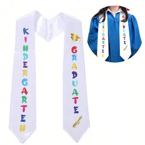 1pc Kindergarten Preschool Graduation Sash Stole, Unisex Class of 2026 Graduation Gift, Party Supplies, Perfect for Celebrations