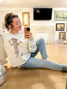 Cowboy Cheetah Graphic Top