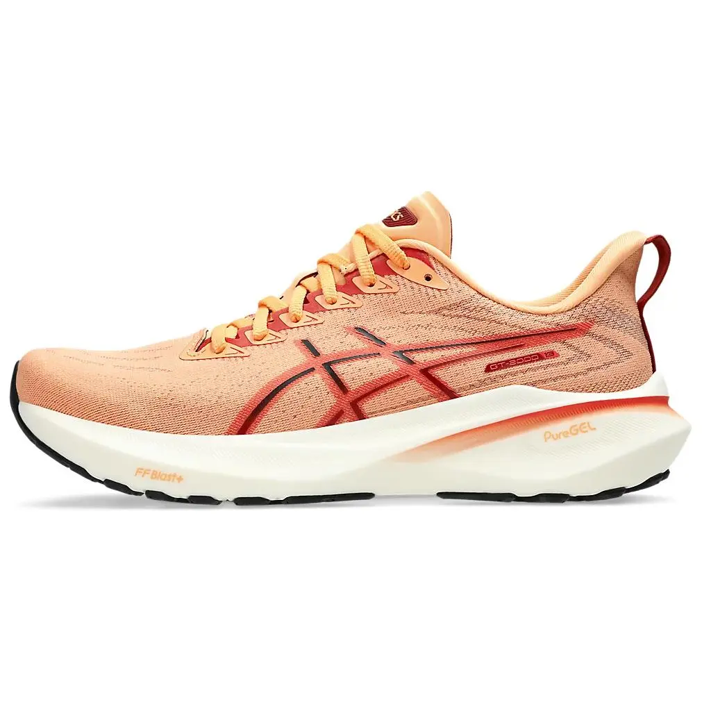 ASICS GT 2000 13 Faded Orange Desert Red Comfort Low Top Running Shoes Men's 1011B861-800