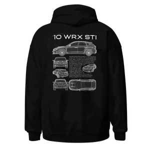 DRYVN '10 WRX STI Hatchback Hoodie