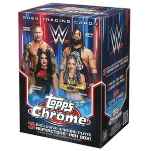 2026 TOPPS CHROME WWE Wrestling Blaster Box