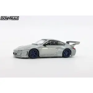 Tarmac Works Old & New Porsche 997 Gray Metallic