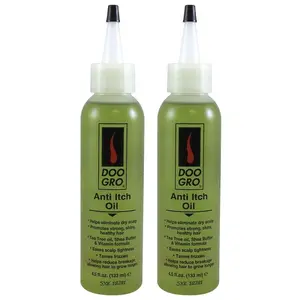 Doo Gro Growth Oil [Anti-Itch], 4.5 fl oz (Pack of 2) | Scalp & Hair Moisturizer with Anti-Itch Formula for Natural, Relaxed, Braided & Twisted Hair