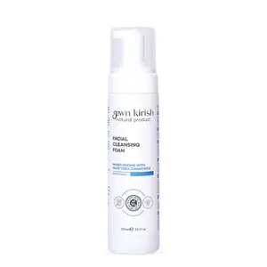Gew'n Kirish Facial Cleansing Foam - Gentle Cleansing for All Skin Types, Moisture-Balancing, Improved Formulation 7.5 fl oz