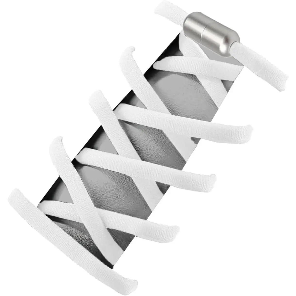 2 Pair(4pcs) Elastic ShoeLaces-No Tie Shoe Laces for ,Adults,Seniors, Athletes-Stretch Tieless Shoelace.