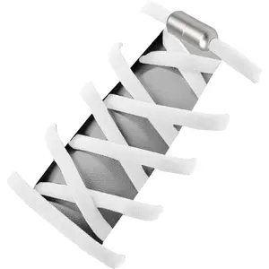 2 Pair(4pcs) Elastic ShoeLaces-No Tie Shoe Laces for ,Adults,Seniors, Athletes-Stretch Tieless Shoelace.