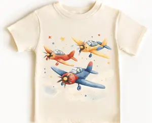 Planes T-Shirt Airplane Adventure Outfit Airplane Shirt, Gift For Daughter