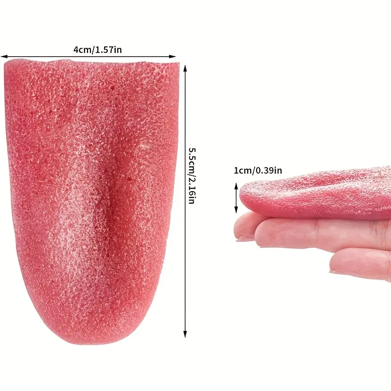 Adult Fun Fake Tongue Party Supplies Realistic Fake Tongue Prank Toy