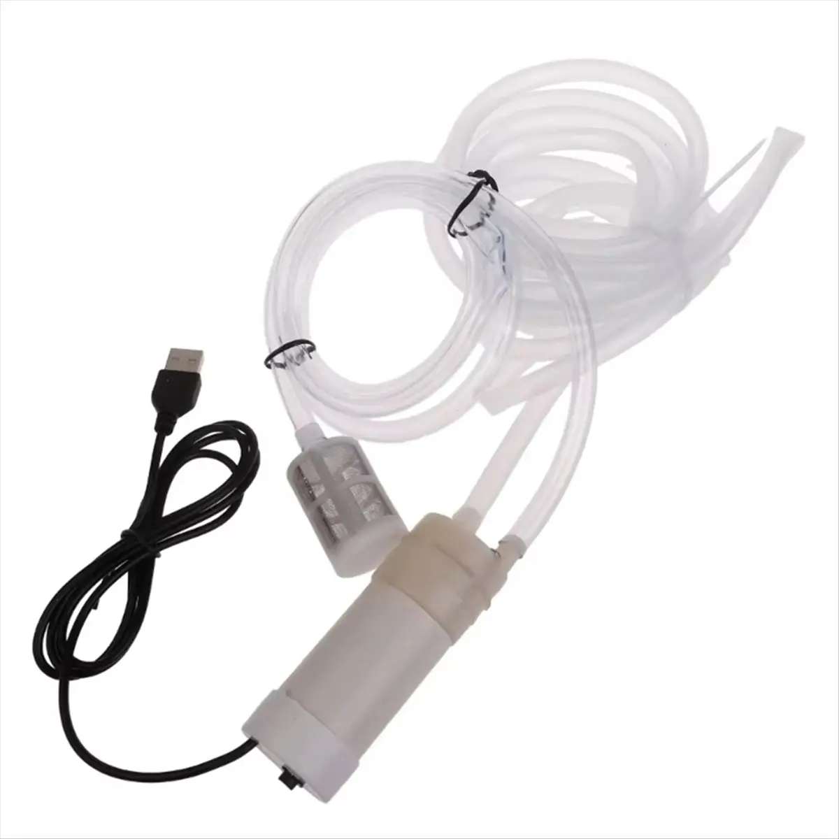 Mini Water Pump, 5 V Self-Priming Water Pump, Small USB-Powered Vacuum Pump, Electric Water Pump (1 Metre)