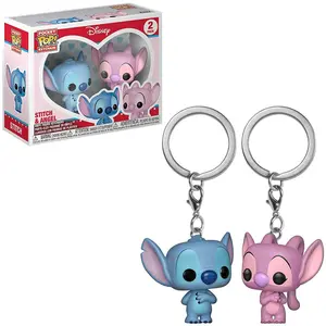 POP Keychain: Lilo & Stitch - Stitch and Angel 2-Pack Keychain