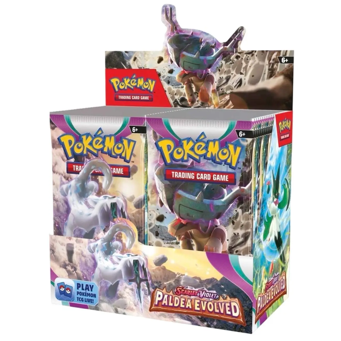 Paldea Evolved Booster Box Scarlet & Violet Pokémon Card Game