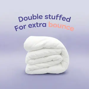 Mellowy Sleep | MarshCloud Comforter Double-Stuffed Ultra-Soft Heat-Adaptive Fill Machine Washable sleep method bedding