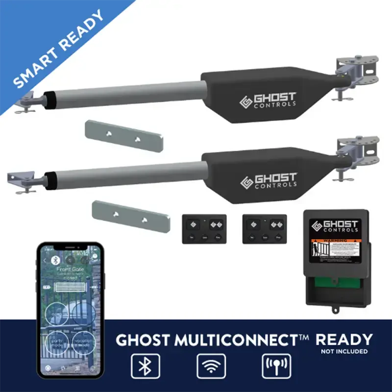 GHOST PRO Series Dual Automatic Gate Opener Kit - LDM2K