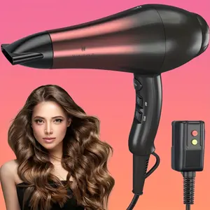 Salon Pro Hair Dryer: 1875W AC Motor Power | Ionic And Far Infrared Tech for Healthy Shine | 3 Heat And 2 Speed Wind Cool Shot | Professional Styling