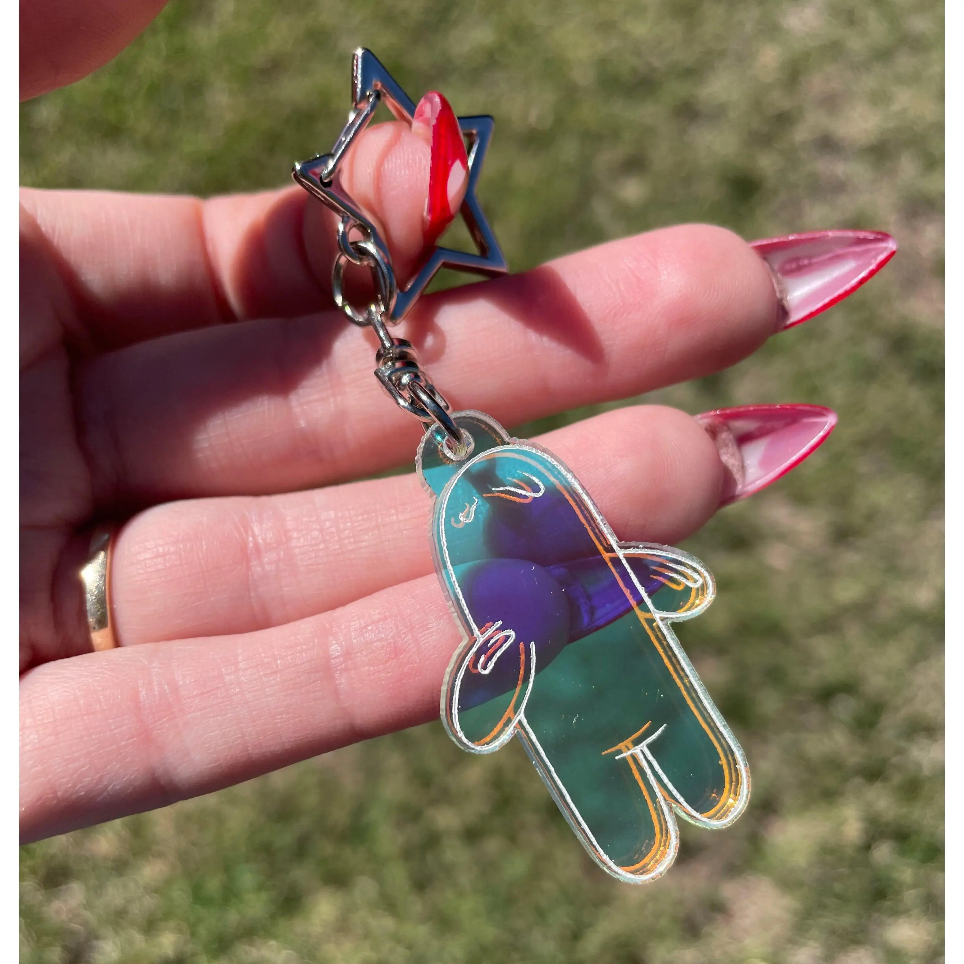 popmart crybaby cherry keychain - TikTok Shop