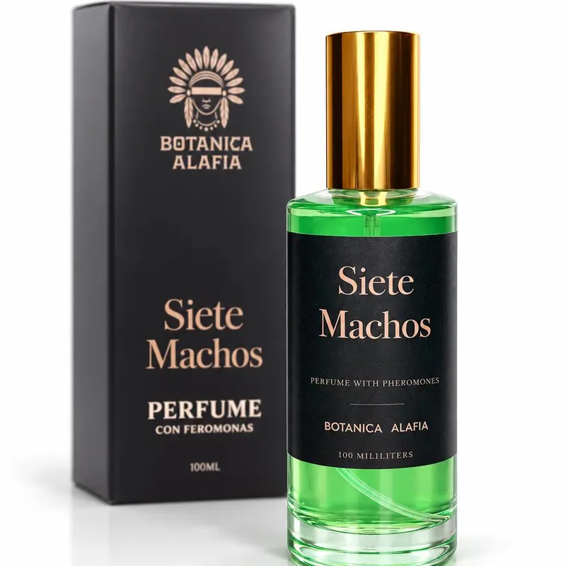 7 Machos Perfume 100 ml – Herbal, Warm & Spicy Scent