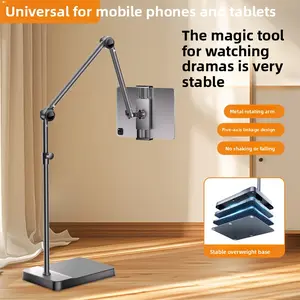 Floor Stand Phone Live Streaming Holder Multi-Function Phone Holder for Shooting Selfie Bedside Phone Tablet Support Stand Bluetooth Cellphone Smartphone phone holder car phone holder magnetic phone holder