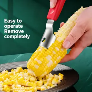 304 Stainless Steel Corn Stripper — A Must-Have Tool for Quickly Removing Kernels from Raw or Cooked Corn