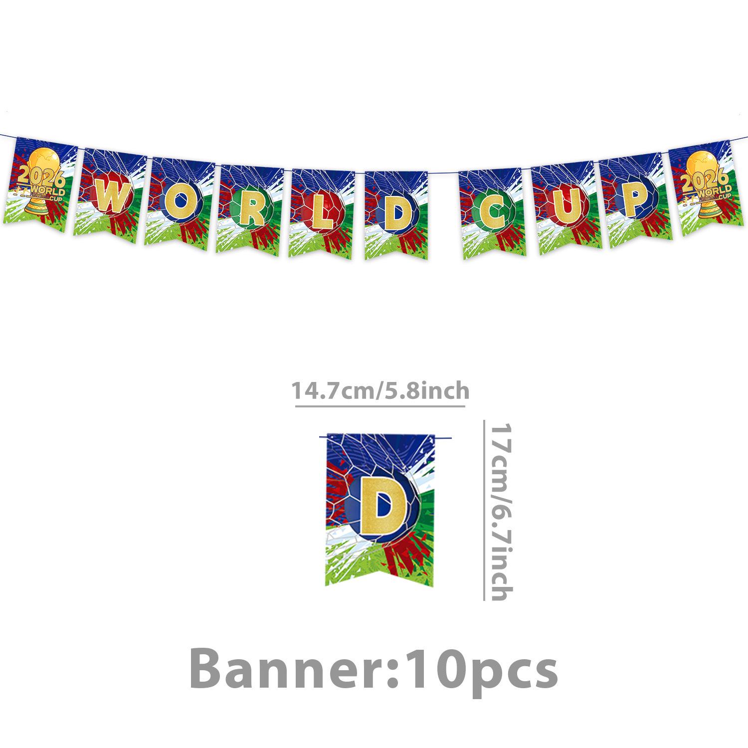 2026Party Decorations – Fans, Indoor/Football Game Decorations