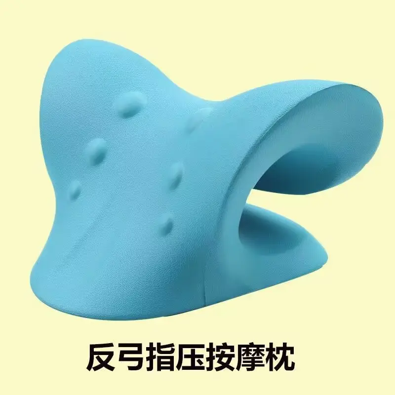 C-type pillow, cervical spine massage, acupressure orthotics, shoulder and neck pain curvature, rich bag, pillow home neck protection traction artifact Body Care Body Care