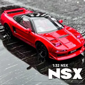 Honda Nsx (initial Na1/na2) Realistic Alloy Car Model, Vintage Sports Car Collection & Toy Function, Diecast Collectible, Perfect Gift Choice