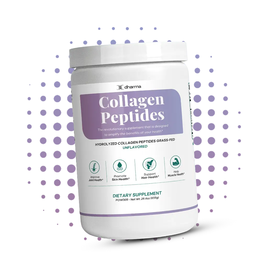 Dharma Nutrition - Grass-Fed Hydrolyzed Collagen Peptides Powder | Type I & III Collagen