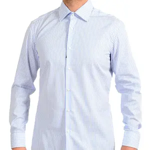 Hugo Boss Men's Slim Fit Striped Long Sleeve Dress Shirt