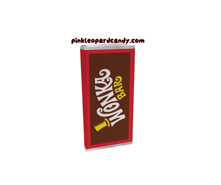 Willy Wonka Bar Journal Chocolate Scented Scratch & Sniff Cover 128 Ruled Pages 3.5 x 7.5 Inch Format Includes Replica Golden Ticket for Candy Enthusiasts
