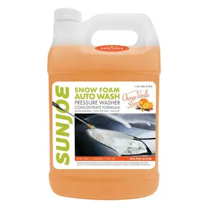 Sun Joe Premium Snow Foam Car Soap Cleaner, 1 Gal, Orange-Vanilla, SPX-FCS1G-CRM